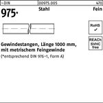 Gewindestange DIN 975 M30x 2x 1000mm Stahl 1 Stück