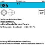 Sechskanthutmutter DIN 986 Klemmteil M6 A 2 100 Stück - VPE: 100