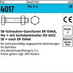 Sechskantschraube ISO 4017 VG Mutter M20x 45 A 4-70 SB 25 Stück - VPE: 25