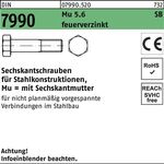Sechskantschraube DIN 7990 CE Sechskantmutter M12x50 5.6 feuerverz. 100St. - VPE: 100