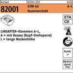 Klemmen R 82001 GTW 40 LM 12/9,5 feuerverz. 1 Stück LINDAPTER