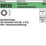 Sperrkantring R 88130 VSK 16x27,4x2,8 Federstahl zinklamellenb. 200St. - VPE: 200
