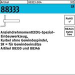 Einbauwerkzeug R 88333 Nr.2-M10 -M16 Stahl 1 Stück AMECOIL