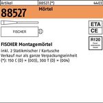 Montagemörtel R 88527 150 C(D) 10 Stück FISCHER - VPE: 10