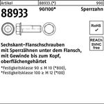 Sechskantflanschschraube R 88933 Sperrz. VG M5x 12 90/100 500 Stück - VPE: 500