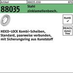Kombischeibe R 88035 HKS-12 Stahl flZnnc 200 Stück HEICO - VPE: 200