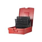 Spiralbohrersatz A190 DIN 338 TypN D.6-10x0,1mm HSS 41tlg.Ku.-Kass.DORMER