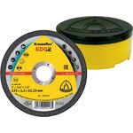 Trennscheibe EDGE D115x1,2mm ger.INOX Bohr.22,23mm KLINGSPOR - VPE: 25