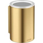 Zahnputzbecher Axor Universal Circular brushed gold optic
