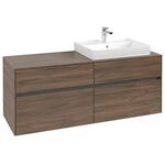 V&B Waschtischunterschrank COLLARO 140x54,8x50cm WT re Arizona Oak