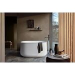 Duravit Badewanne Zencha 1250x1250mm freist 2 Rückenschrägen weiß