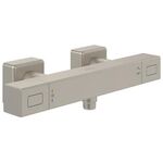 V&B Thermostat-Brausebatterie UNIVERSAL 317x104x65mm, eckig brushed nickel matt