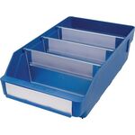 Regalkasten L300xB180xH95mm blau PP