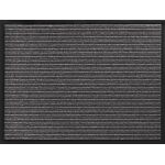 Fußmatte gestreift anthrazit PP L600xB800xS5mm