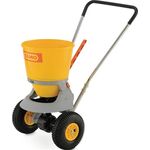 Streugutwagen 20l Ku.gelb Bereifung Luft m.Streumengenregler 1-4m Cemo