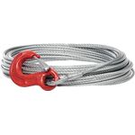 Seilwinde BHW-1800 Seil-D.7mm Seilaufnahme 20m m.20m Seil verz.PLANETA