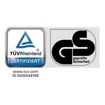 helit Papierkorb H2515495 15l rund Metall schwarz