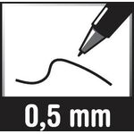 Pentel Kugelschreiber iZee BX470-B 0,5mm rot