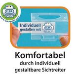 ELBA Doppelordner 100551836 75mm für 2xDIN A5 quer Altpapier schwarz