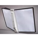 DURABLE Sichttafelsystem SHERPA wall 5 581001 5tlg sw