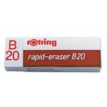 rotring Radierer rapid-eraser B20 S0194570 weiß