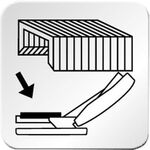 NOVUS Heftgerät B10 Professional 020-1712 15Bl. Metall/Kunststoff sw