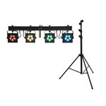 EUROLITE Set LED KLS-902 + STV-60-WOT EU Stahlstativ schwarz