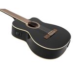 DIMAVERY CN-600E Klassikgitarre, schwarz