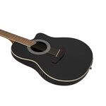 DIMAVERY RB-300 Rounded back, schwarz