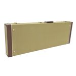 DIMAVERY Holz-Case für E-Gitarren, tweed