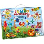 JUMBO Bastelkoffer 107 teilig