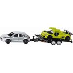 SIKU PKW mit Transport-Anhänger