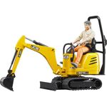 Mikrobagger 8010CTS + Bauarbeiter