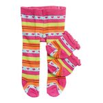 Pu-Strumpfh./Socken bunt,Gr.35-45cm,sort