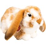 Hase hellbraun-weiß gescheckt, ca. 30cm