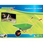 OA Schubkarre-Metall,grün/gelb