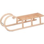 Hörnerrodel Colint 110cm Latte