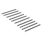 Silverline - HSS-R-Spiralbohrer, metrisch, 10er-Pckg.