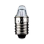 Linsenform Spitzenlinse Sockel E10 2,5 Volt 0,75 Watt 24mm klar,10er Pack