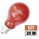 Glühlampe PHILOS A60 Speziallampe E27, 230V, 25W, stossfest, rot