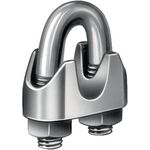 Drahtseilklemme ähnl.DIN 741 Gew.M10 Nenn-Gr.13,0mm verz. - VPE: 50