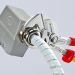 Zangenschlüssel L.250mm Spann-W.46mm verchr.Mehrkomp.-Hülle VDE KNIPEX