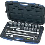 Steckschlüsselsatz 50810131080 21-tlg.3/4 Zoll SW 19-50mm Z.72 6KT HEYTEC