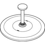 Grohe Kopfbrauseset RAINSHOWER MONO 310 Deckenauslass 142mm chr