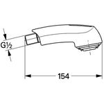Grohe Spülbrause für Zedra/Europlus granicreme