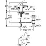 Grohe EH-WTbatt EUROSTYLE C 1/2Zoll S-Size ZAG chr