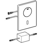 Grohe Abdeckplatte m Drucktaste chr