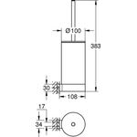 Grohe Toilettenbürstengarnitur SELECTION co sun gebü
