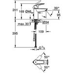 Grohe EH-WTbatt EUROSMART 1/2Zoll S-Size chr