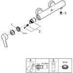 Grohe Einhand-Brausebatterie ALLURE co sun gebü